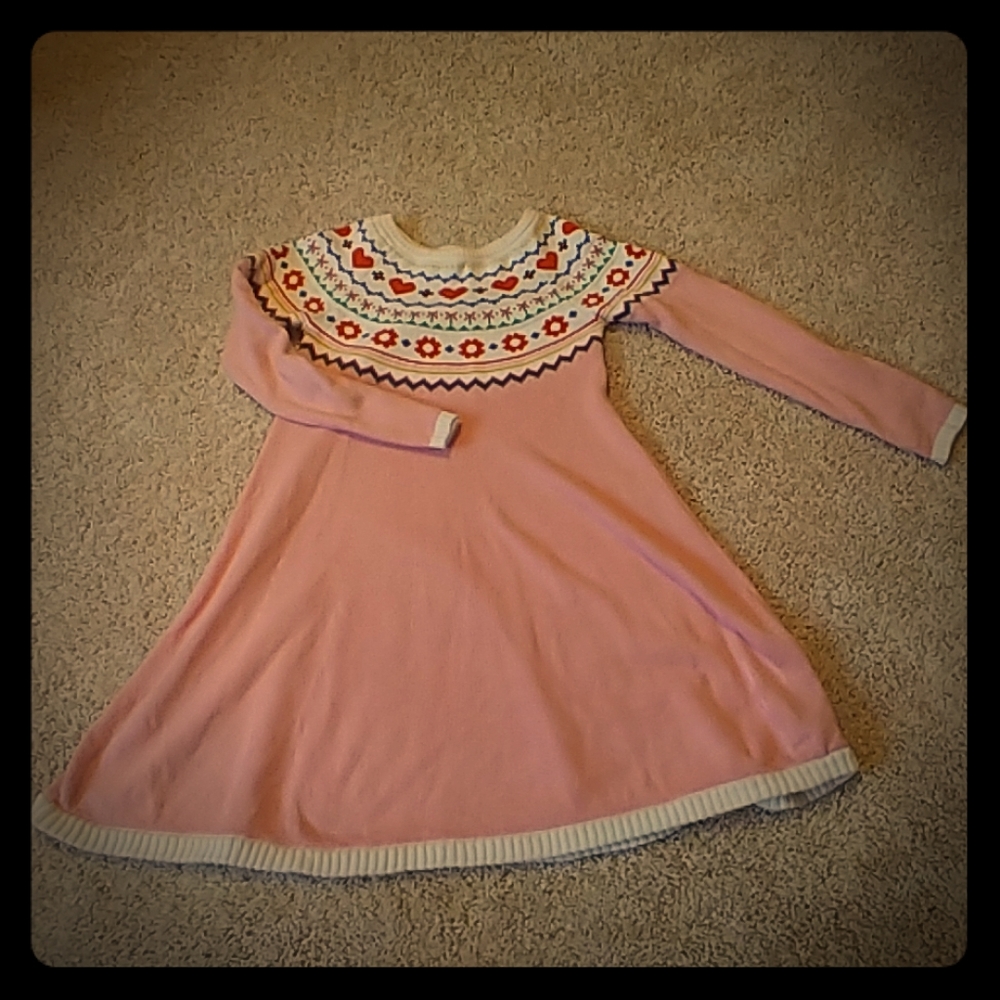 Girls sweater dress